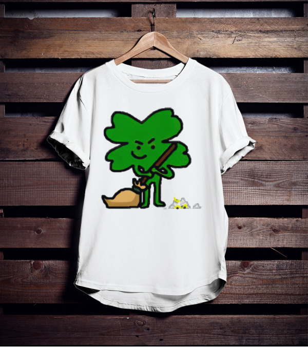 Boston Celtics Sweeping Shamrock Victory T-Shirt