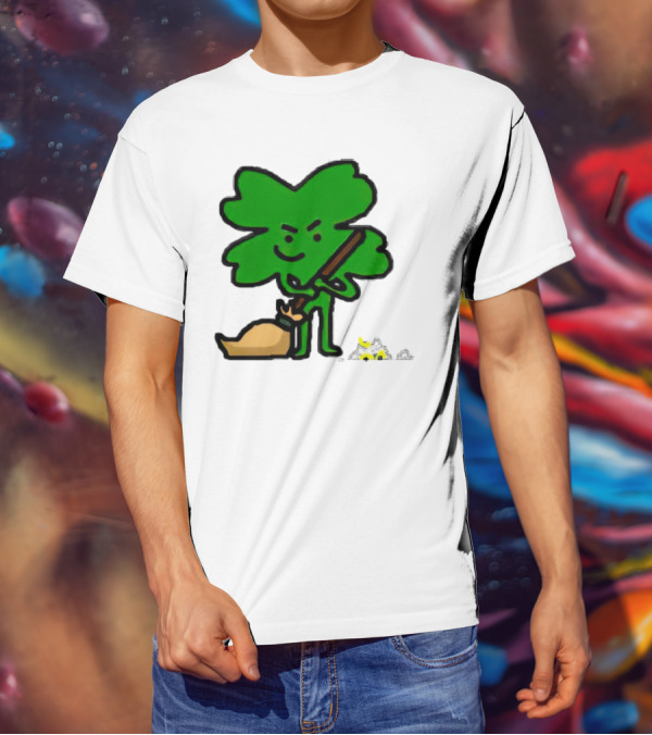 Boston Celtics Sweeping Shamrock Victory T-Shirt