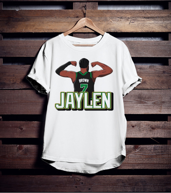 Jaylen Brown Number 7 Flex Boston Celtics T-Shirt