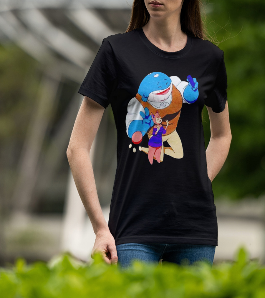 Tinder Skitty Selfie Time Pokémon Mashup T-Shirt