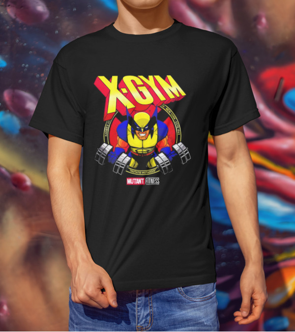 X-Gym Mutant Fitness Mutatis Mutandis Xavier N.Y. Wolverine T-Shirt