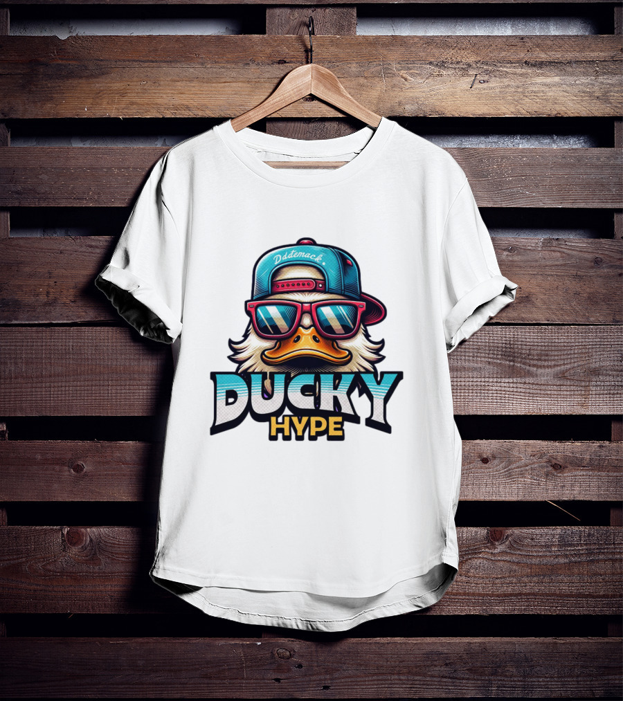 Ducky Hype Dddemack Duck Gaming Esports T-Shirt