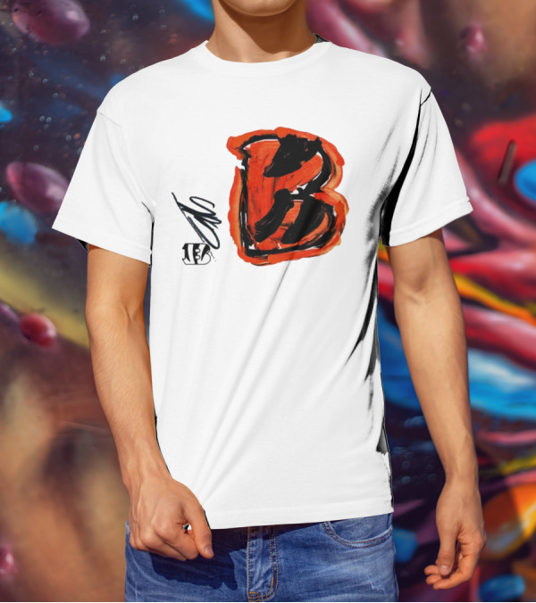Rookies Cincinnati Bengals Bold Orange B T-Shirt