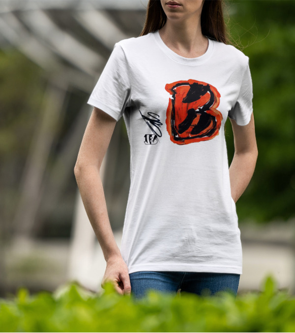 Rookies Cincinnati Bengals Bold Orange B T-Shirt