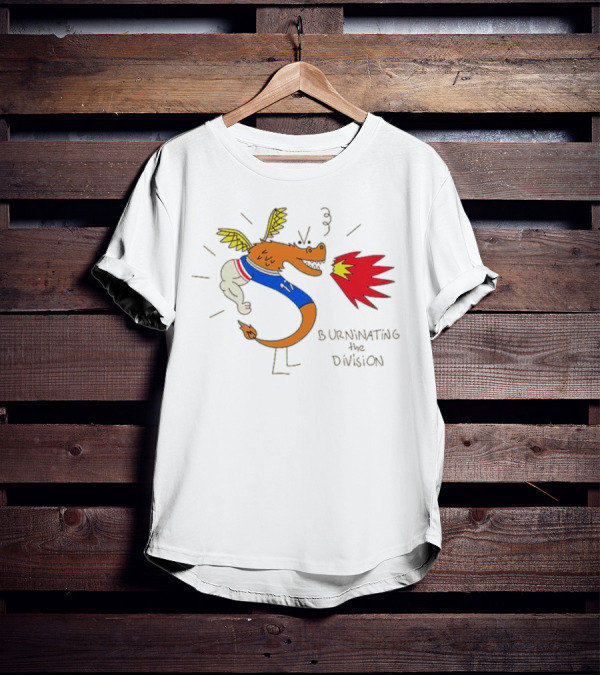 Buffalo Bills Burninating The Division Dragon Fireball T-Shirt