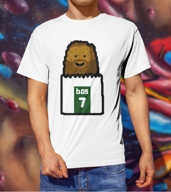Jaylen Brown Celtics Hash Brown BOS 7 T-Shirt