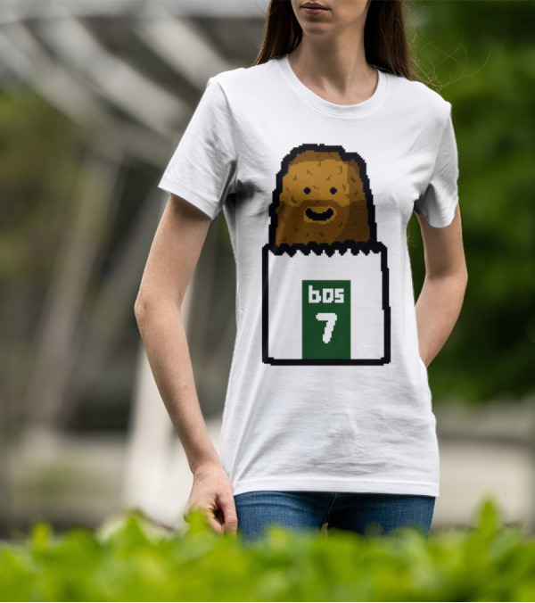 Jaylen Brown Celtics Hash Brown BOS 7 T-Shirt