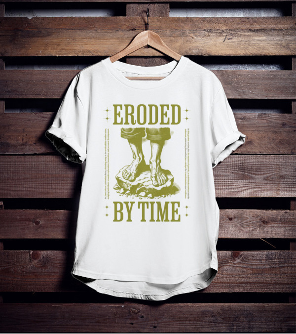Eroded By Time Standing On Rock T-Shirt