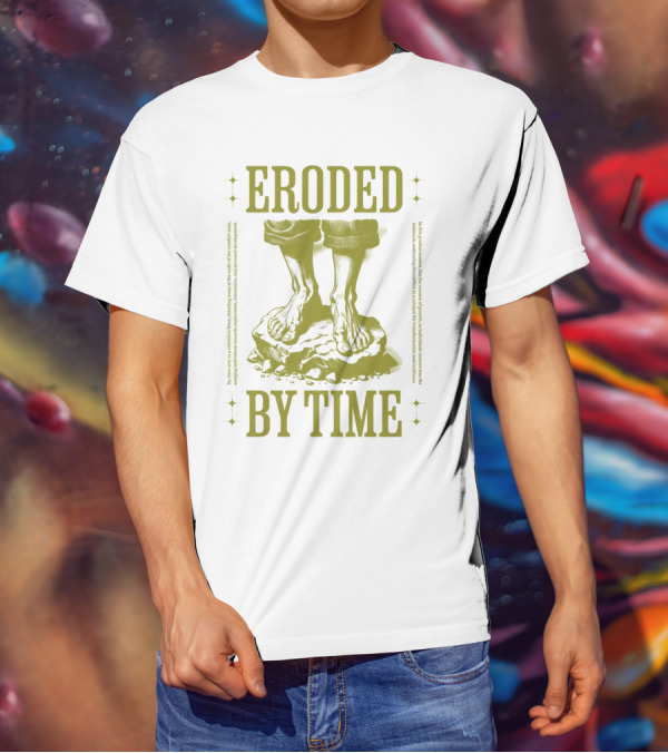 Eroded By Time Standing On Rock T-Shirt