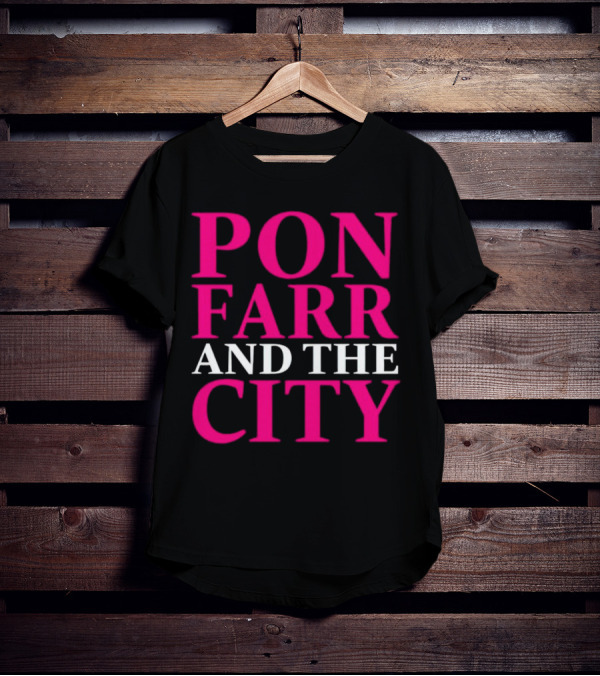 Pon Farr And The City Star Trek Parody Text T-Shirt