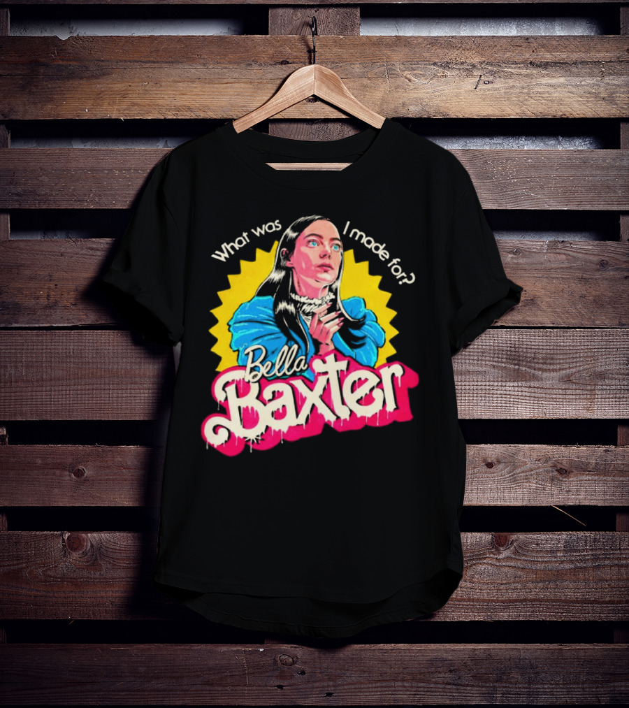 What Was I Made For Bella Baxter Retro Comic T-Shirt