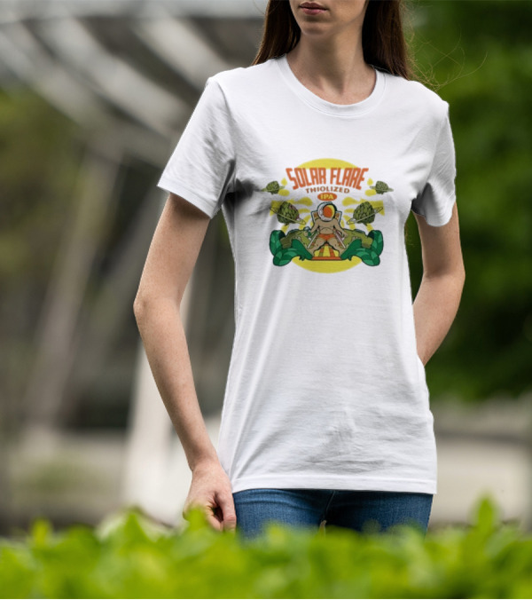 Solar Flare Thiolized Ipa Bright Sun Hop Astronaut Adventure T-Shirt