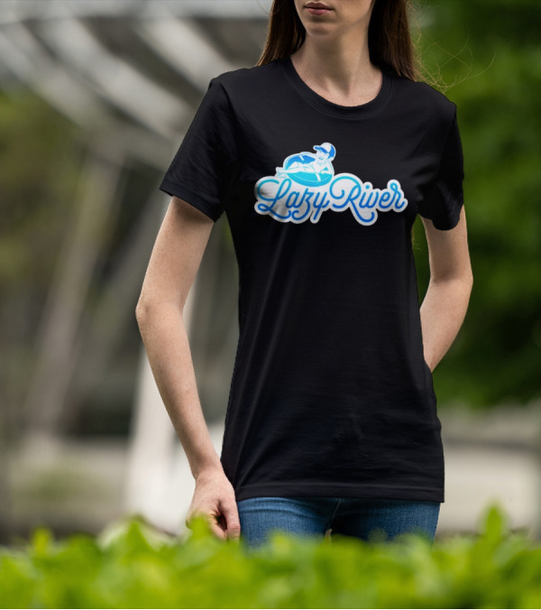 Lazy River Float Chill Relaxation Cartoon T-Shirt