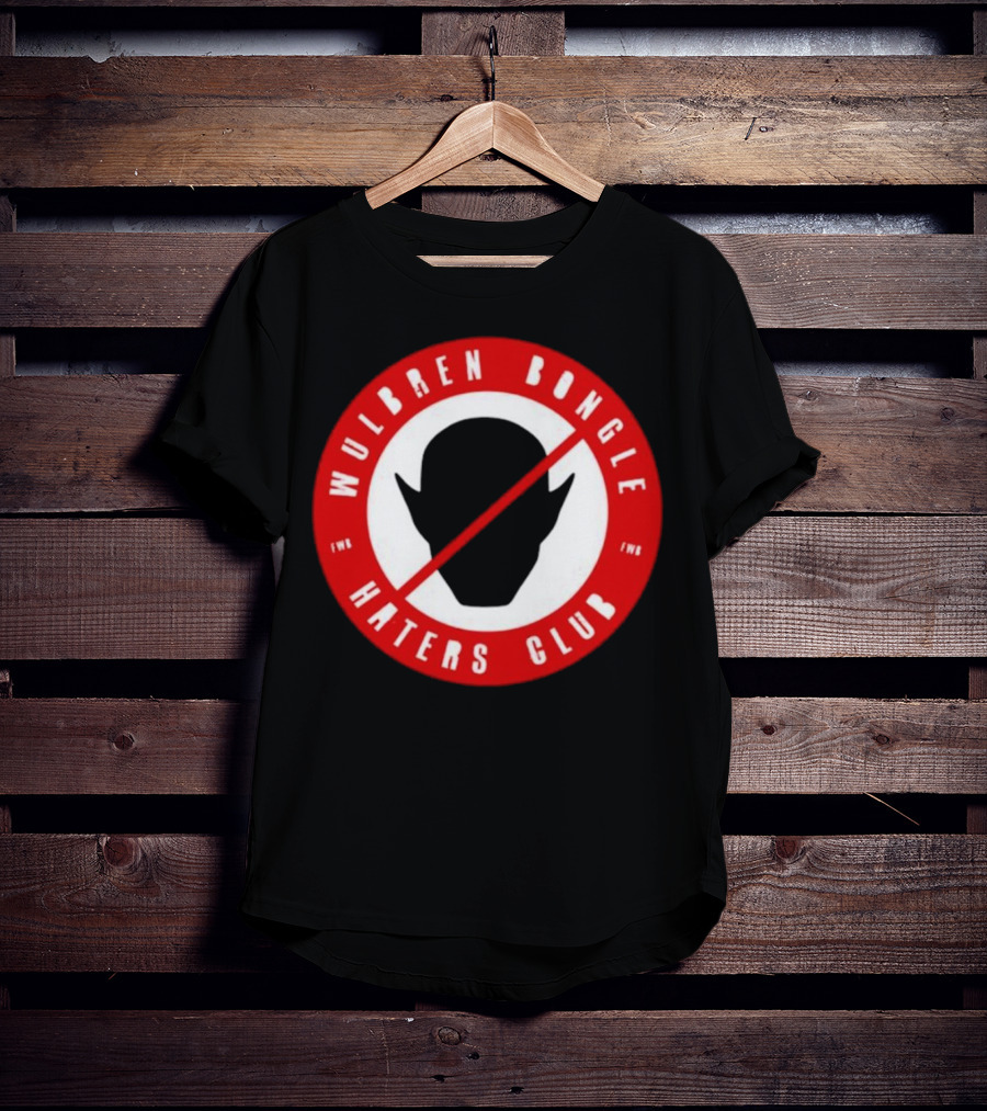 Wulbren Bongle Haters Club Red Circle T-Shirt