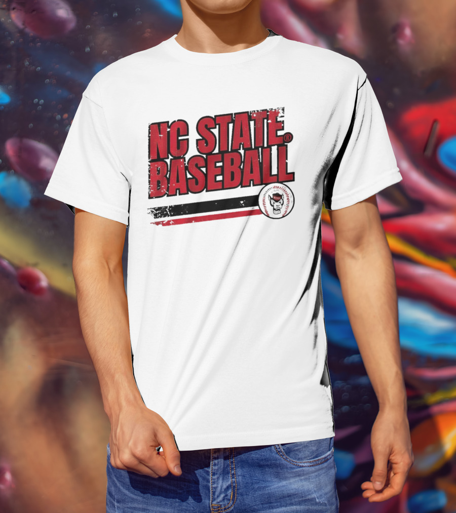 NC State Baseball Wolfpack Logo T-Shirt