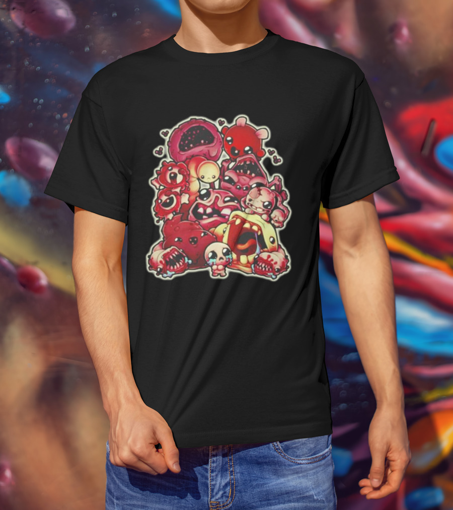 The Binding Of Isaac The Basement Monsters Collection T-Shirt