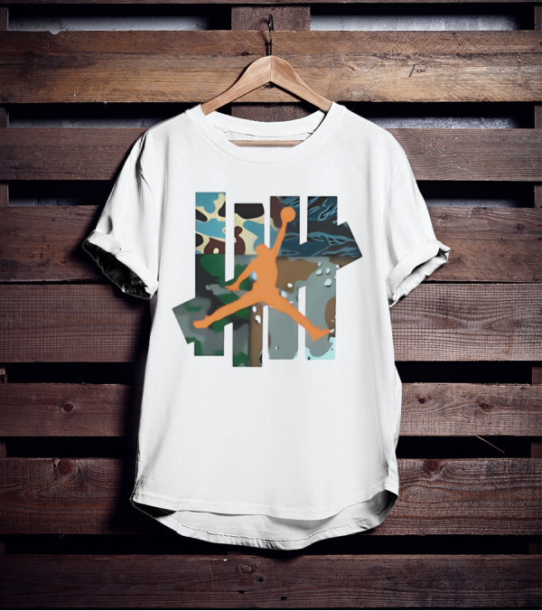 Luka Doncic Jordan X Undefeated Camo Jumpman Be More Prepared Than Anyone Else T-Shirt