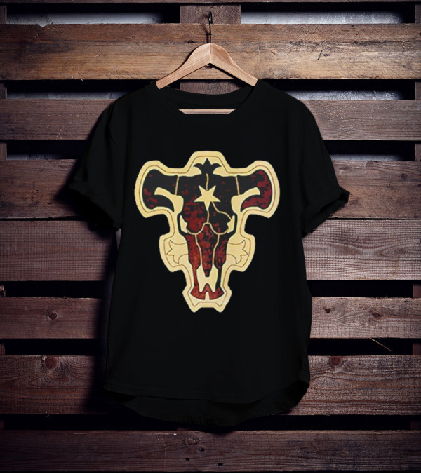 Zora Ideale Black Bull Symbol Black Clover Series T-Shirt