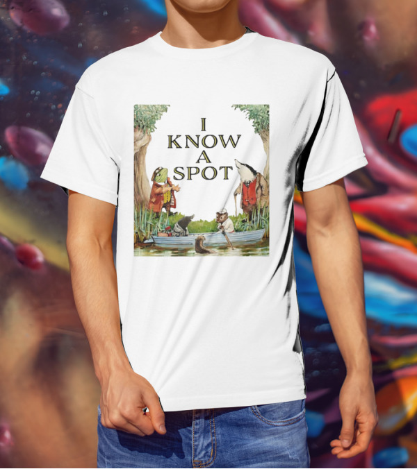I Know A Spot Animals By The River With Friends T-Shirt