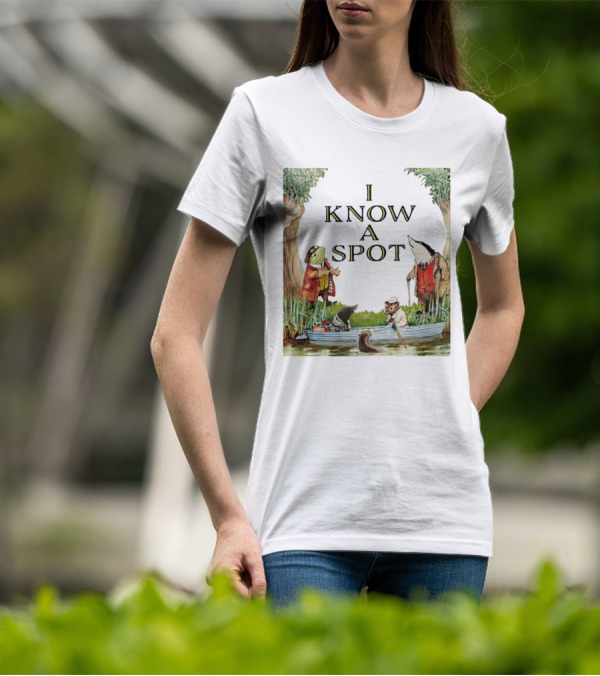 I Know A Spot Animals By The River With Friends T-Shirt