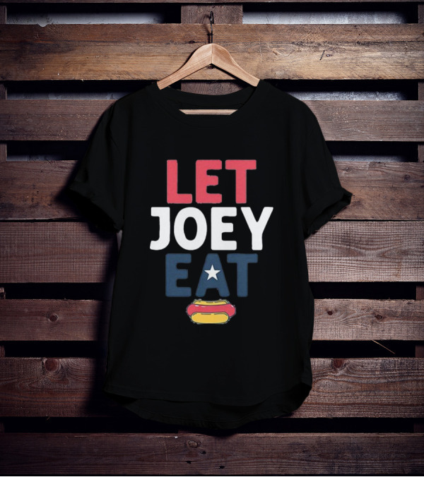 LET JOEY EAT Star Hotdog T-Shirt