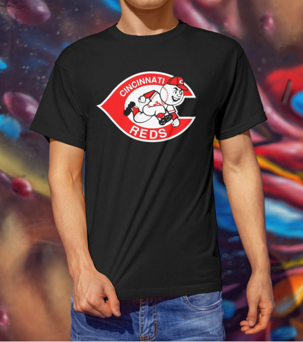 Cincinnati Reds Mascot MLB Baseball T-Shirt