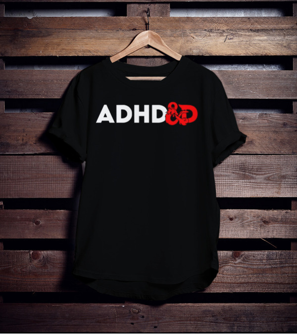 Alex Franqueira ADHD Dungeons Dragons T-Shirt