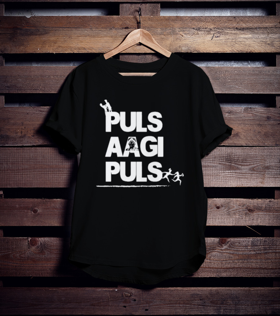 Puls Aagi Puls Running Adventure With Characters T-Shirt