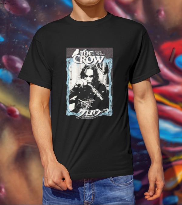 The Crow It Can't Rain All The Time Gothic Movie Scene T-Shirt
