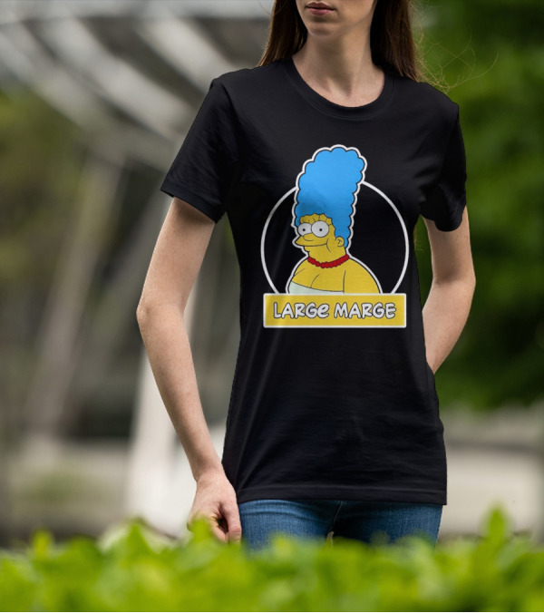 Large Marge Cartoon Character Design Justin Danger Nunley T-Shirt