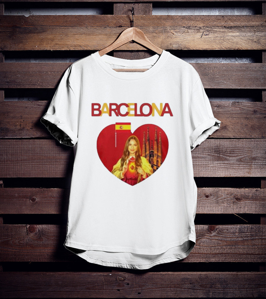 Barcelona Olivia Rodrigo Jesus Spain Iconic T-Shirt