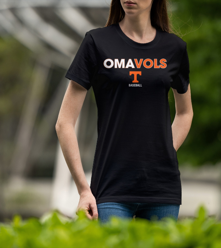 Omavols Tennessee Volunteers Baseball T-Shirt