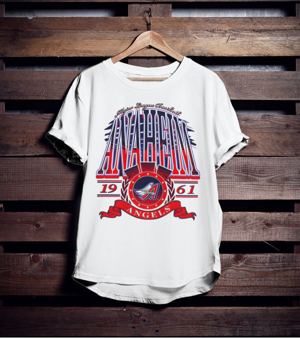 Major League Baseball Anaheim Angels 1961 T-Shirt