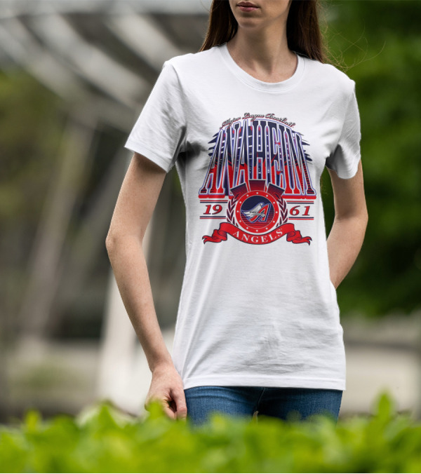 Major League Baseball Anaheim Angels 1961 T-Shirt