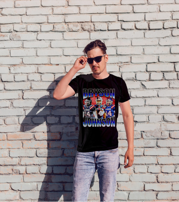 Bryson Johnson Lamar 44 Football Vintage T-Shirt