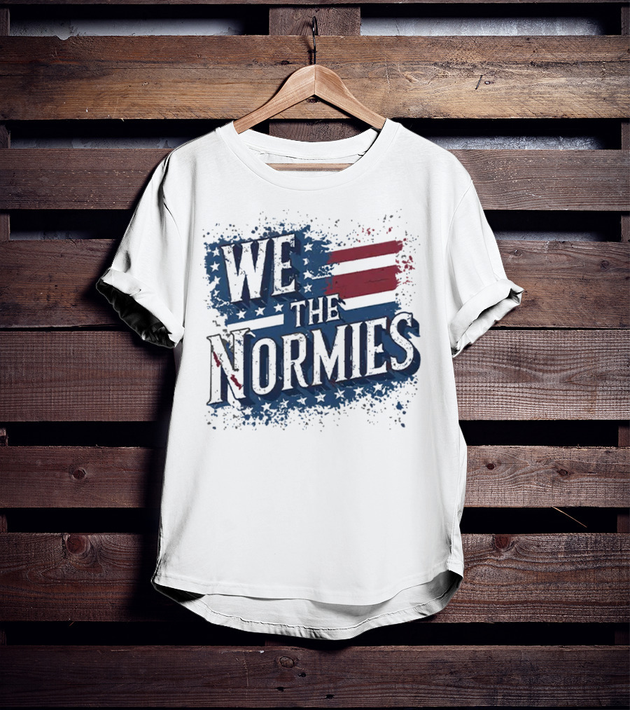 We The Normies American Flag T-Shirt