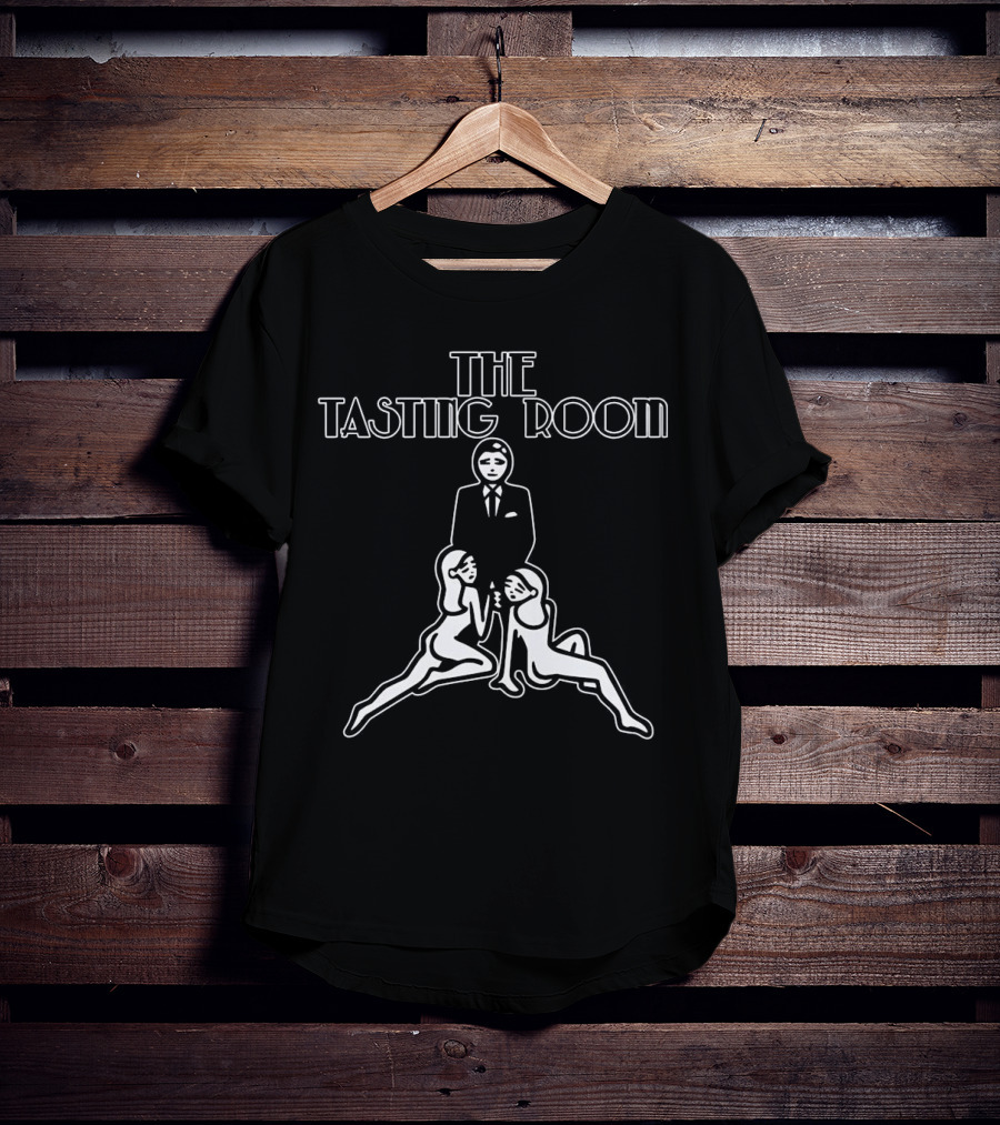 The Tasting Room Sophisticated Style With Two Figures T-Shirt
