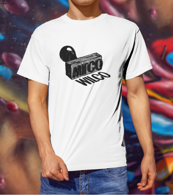 Wilco Band Logo Stamp Block T-Shirt