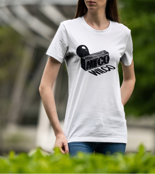 Wilco Band Logo Stamp Block T-Shirt