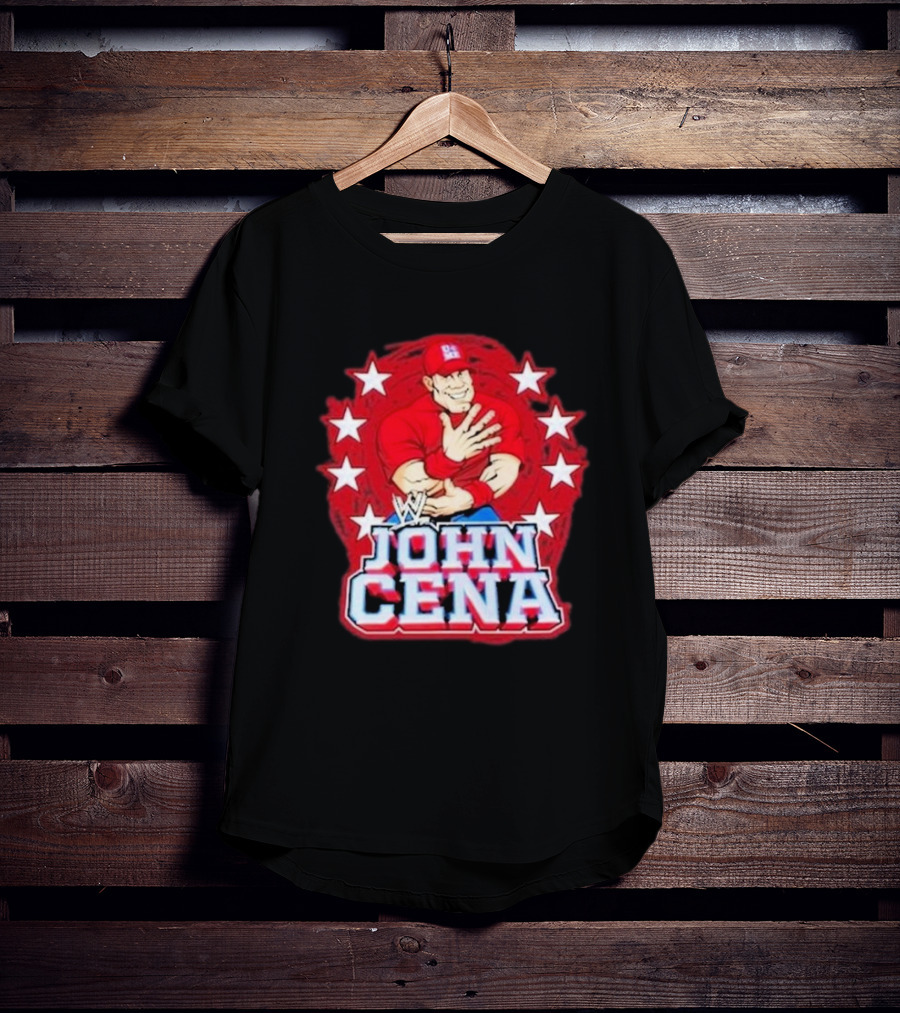 WWE John Cena Cartoon Stars T-Shirt