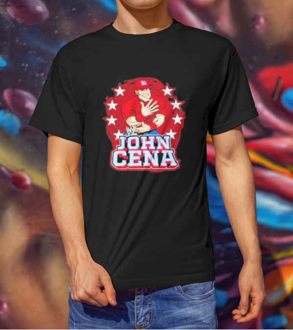 WWE John Cena Cartoon Stars T-Shirt