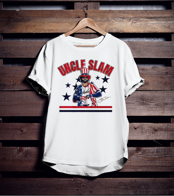 UNCLE SLAM Jesse Winker Signature Patriotic T-Shirt