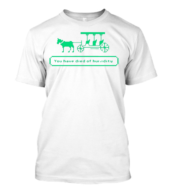 Louisiana Trail You Have Died Of Humidity Retro Wagon Image T-Shirt