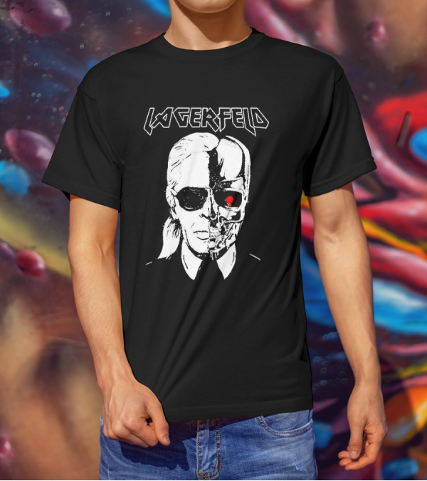 Lagerfeld Stylestalker Cybernetic Visionary Fashion T-Shirt