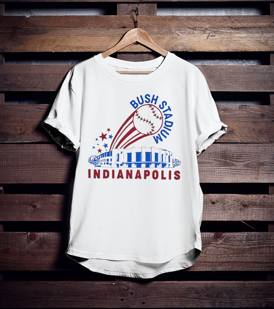 Bush Stadium Indianapolis Baseball T-Shirt