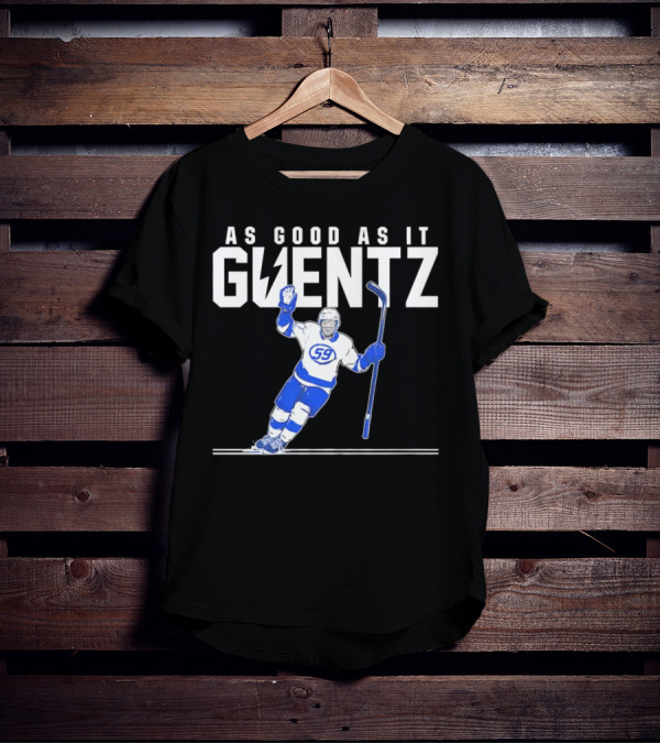 As Good As It Guentz 59 Tampa Bay Lightning Jake Guentzel Hockey Player T-Shirt