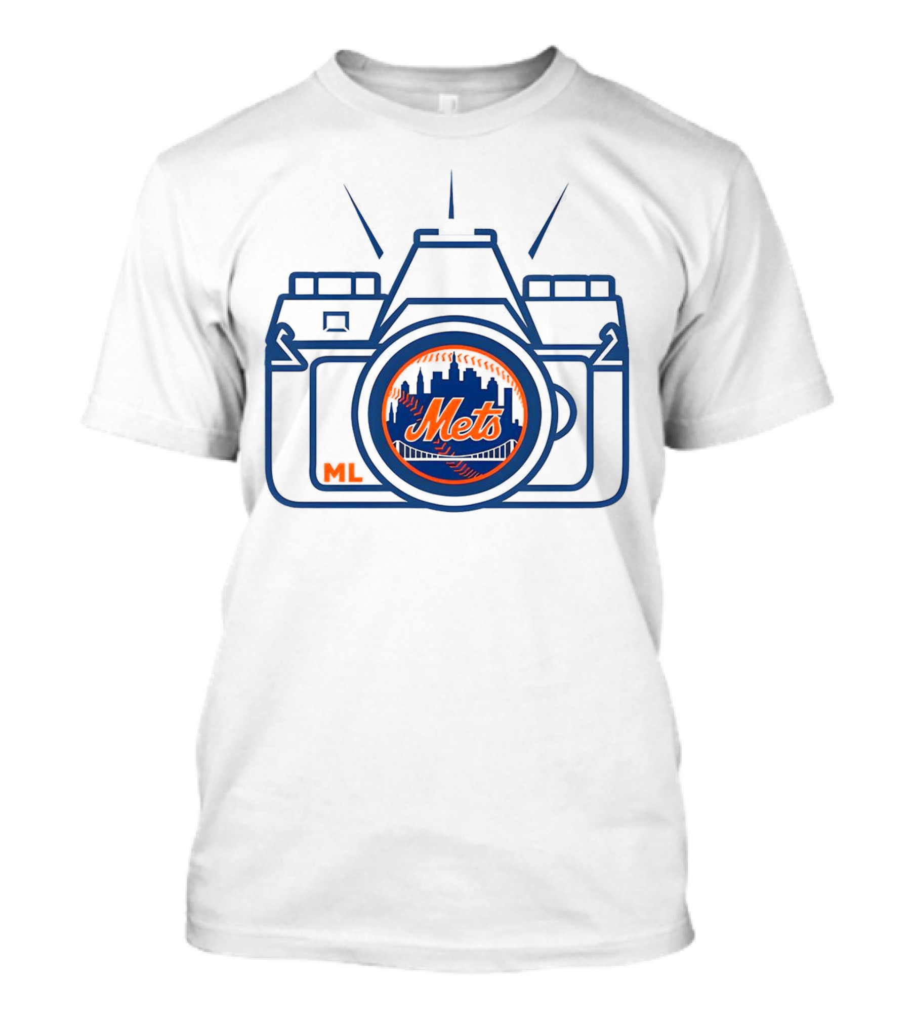 New York Mets Francisco Alvarez Marc Levine Camera T-Shirt