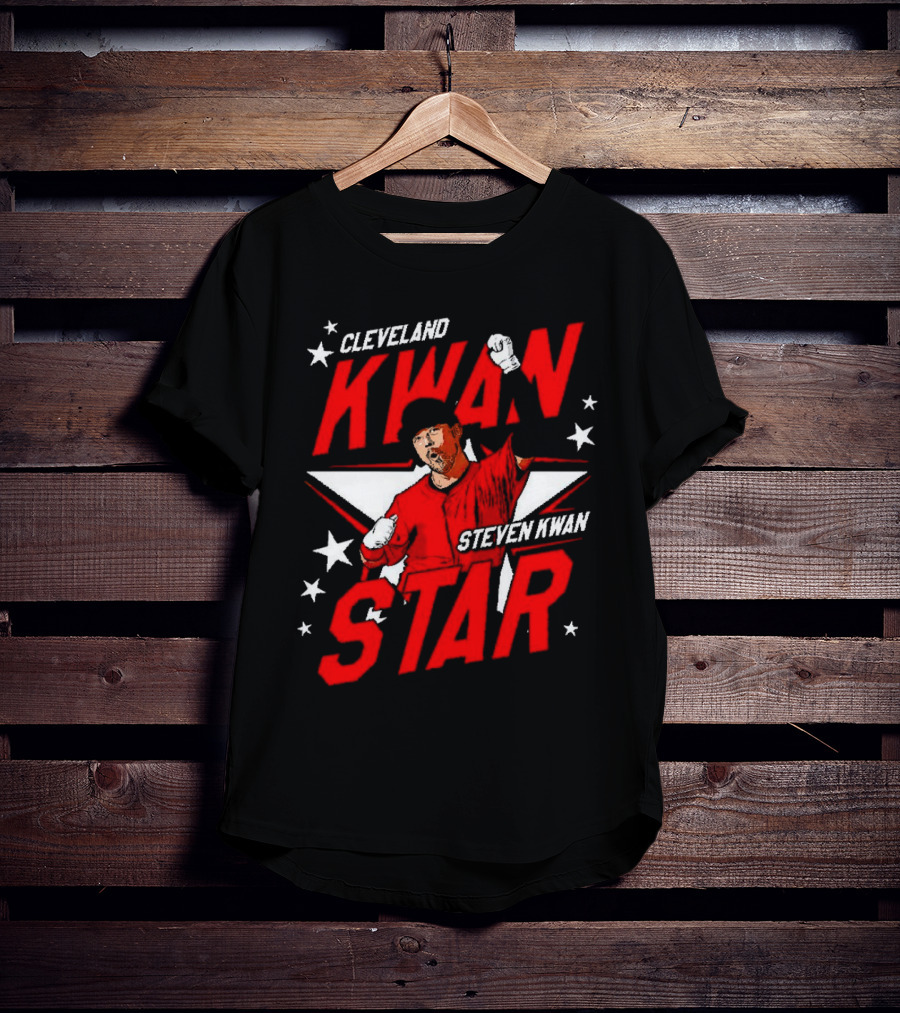 Cleveland Kwan Steven Kwan Star T-Shirt