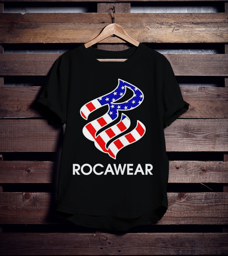 Rocawear American Flag Logo Freedom T-Shirt