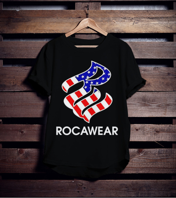 Rocawear American Flag Logo Freedom T-Shirt
